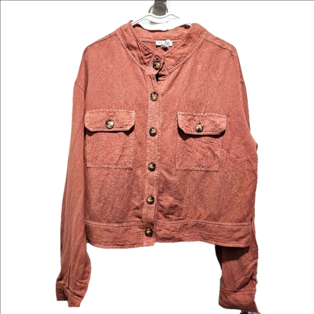 Tribal Jeans Linen Jacket